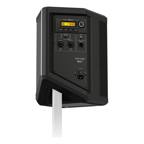 Altavoz Bocina Portátil Recargable Con Efectos Behringer B1x Negro