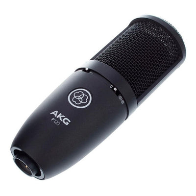 Micrófono Akg P120 Condensador Cardioide Color Negro