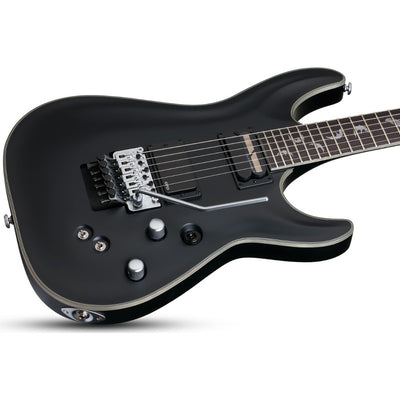 Guitarra Eléctrica Negro Sat. Schecter Damien Platin 6 Fr S