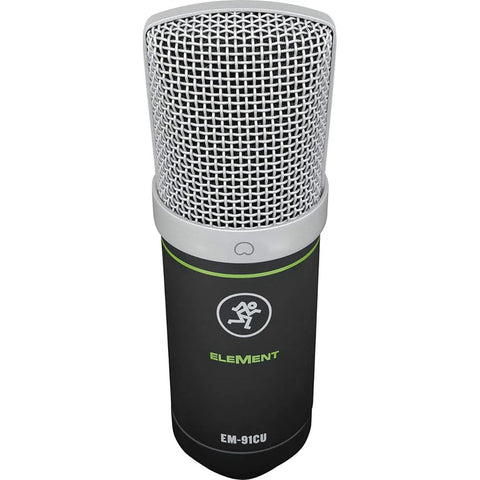 Microfono Condensador Element Series Usb Mackie Em-91cu Negro