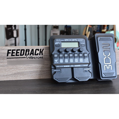 Pedal Multiefectos De Guitarra G1x Four, Zoom Zg1xfour Negro
