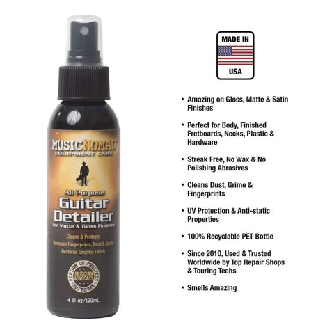 Limpiador Protector Para Guitarra Detailer Music Nomad Mn100