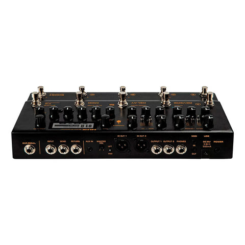 Pedalera Procesador De Efectos Nux Nme-5 Trident Negro
