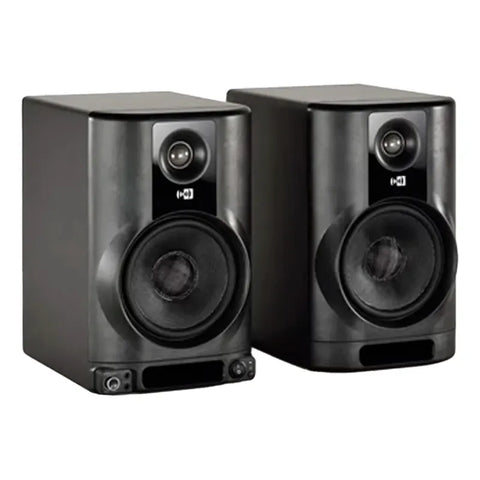 Par De Monitores De Estudio De 6  Bluetooth 5.0 Montarbo M6m Negro