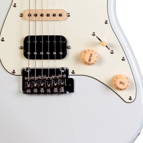 Guitarra Eléctrica De 6 Cuerdas Jet Guitars Js400 White Diestro