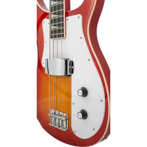 Bajo Eléctrico 4 Cuerdas Mars Ric-bass Rknbkr Cherry Sunburs Diestro Cherry Sunburst 4 Laqueado
