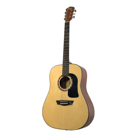 Guitarra Acústica Dreadnought Color Natural Washburn Ad5k Natural
