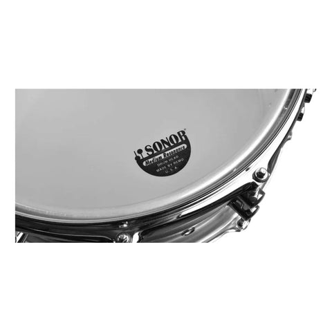Sonor Ks 1465 Sdb Tarola Kompressor Brass 14 X 6.5 Pulgadas Casco Gris