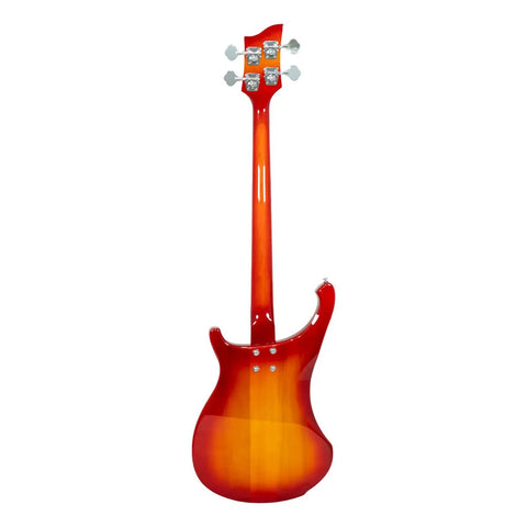 Bajo Eléctrico 4 Cuerdas Mars Ric-bass Rknbkr Cherry Sunburs Diestro Cherry Sunburst 4 Laqueado