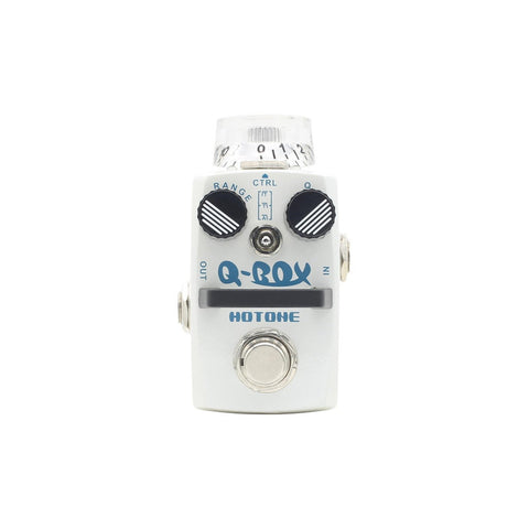 Hotone Saw-1 Q-box Pedal Efecto Filtro Auto Wah P/ Guitarra Color Blanco