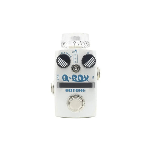 Pedal Hotone Saw-1 Q-box Filtro Auto Wah Para Guitarra Blanco Digital