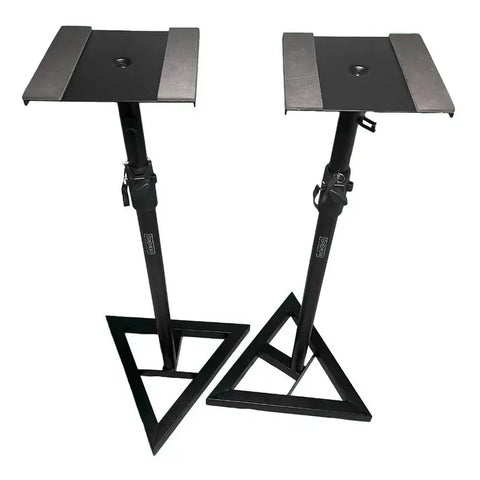 Par Bases Soportes P/ Monitores De Estudio Gremori Gmr-std20 Negro