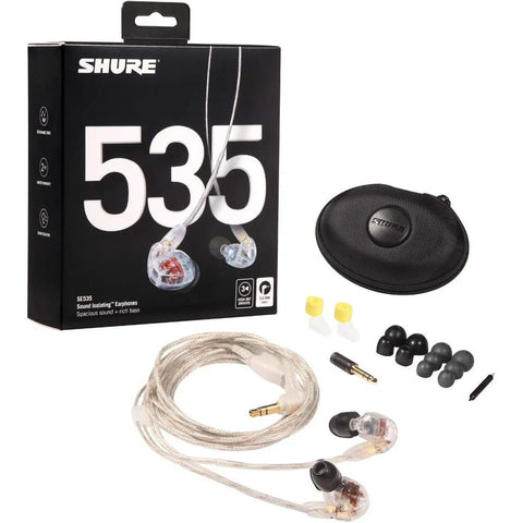 Audifonos Sound Isolating Con 3 Micro-drivers Shure Se535-cl Blanco
