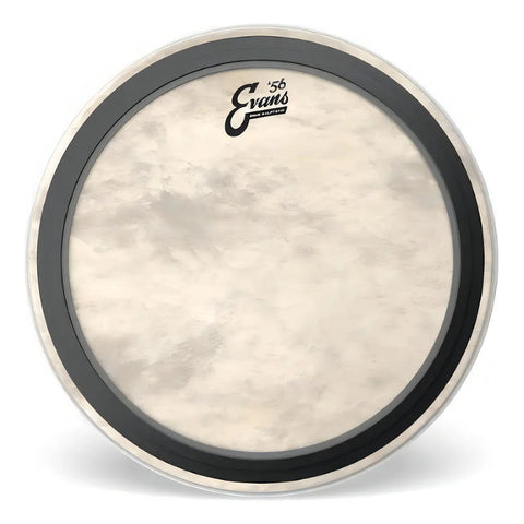 Parche Evans Bd20emadc Bombo 20 Pulgadas Serie Calftone Natural Color Beige Crema/negro
