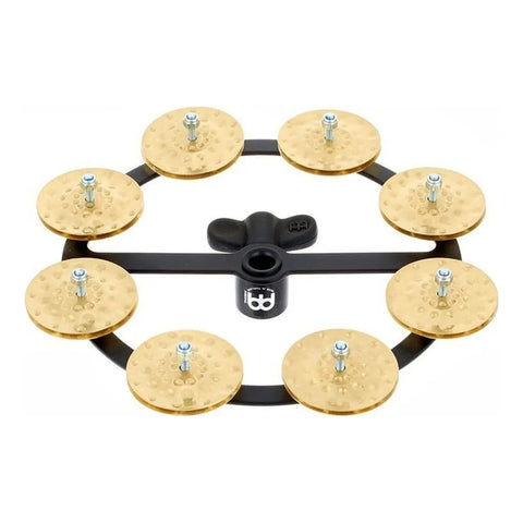 Meinl Hthh1b-bk Pandero Para Contratiempos Hi Hats Batería Color Negro/dorado