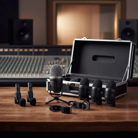 Behringer Bc1500 Set De Micrófonos Batería 7 Piezas Estuche Color Negro