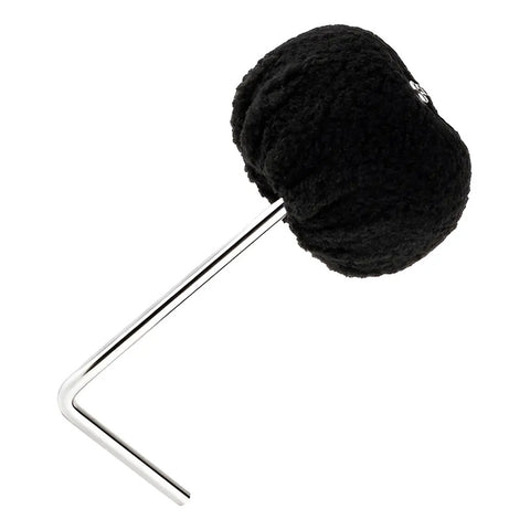 Baqueta De Percusión Meinl Bbb4 Negro De Felpa Y Metal