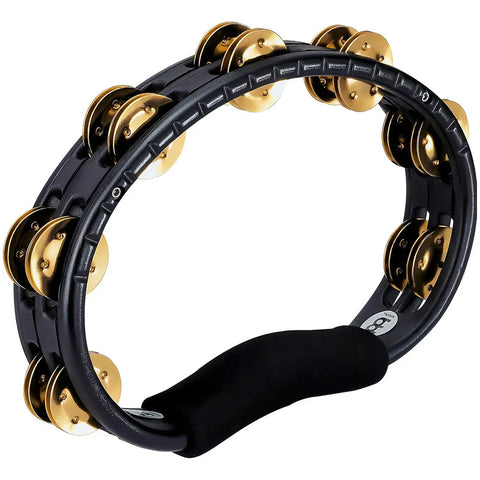 Meinl Tmt1b-bk Pandero De Mano Crótalos De Latón Profesional Color Negro
