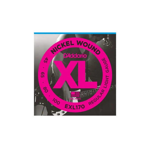 Encordado Daddario Bajo Exl170 Xl 045 4 Cuerd / 41