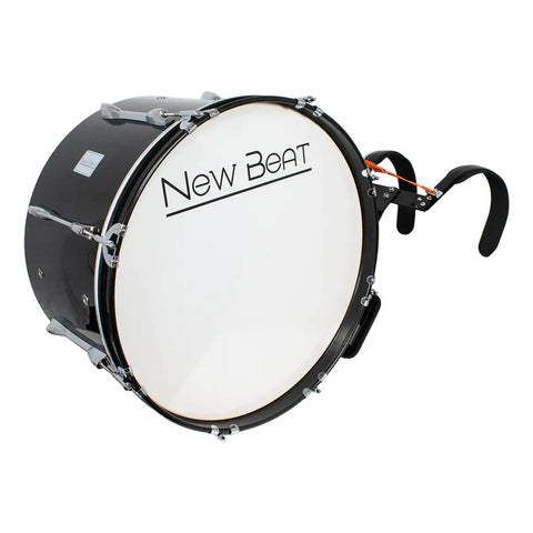 Bombo Para Banda De Marcha 20  New Beat Nb-mabd20 Negro Negro