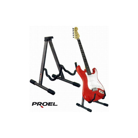 Soporte Proel Fc80 Guitarra Bajo Eléctrico Acústico Aluminio Negro