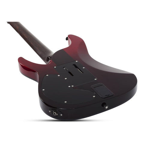 Guitarra Eléctrica Schecter Reaper-6 Fr S Elite Blood Burst Diestro Marrón Wenge