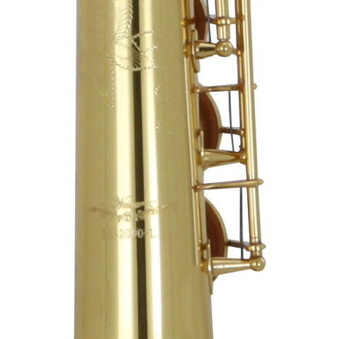 Saxofón Soprano Acabado Laton Laqueado Wesner Pss2000-l
