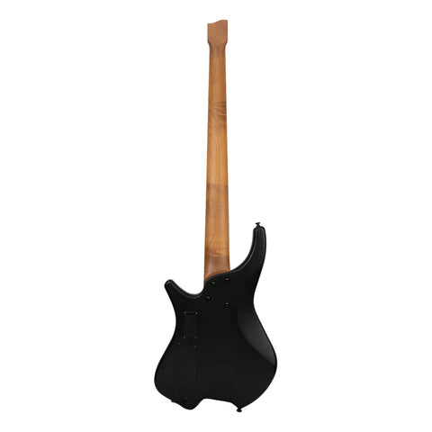 Bajo Eléctrico Mars Multiescala Headless 5 Cuerdas Satin Bk Diestro Negro