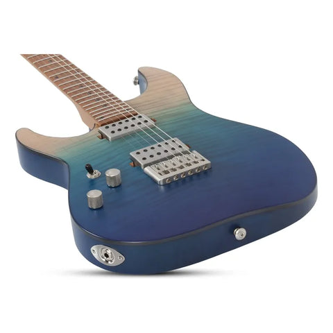 Schecter C-1 Standard Plus Lh Guitarra Eléctrica Zurda Azul Zurdo Blue