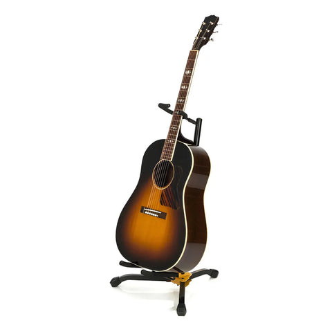 Hercules Gs-405b Soporte Stand Para Guitarra O Bajo Color Negro