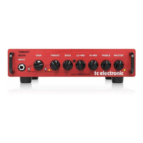 Cabezal Amplificador Para Bajo Transitor, Tc Electronic Bq25 Rojo