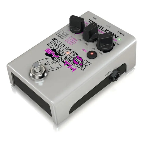 Pedal Tc Helicon Talkbox Synth Para Voces O Guitarra Color Gris