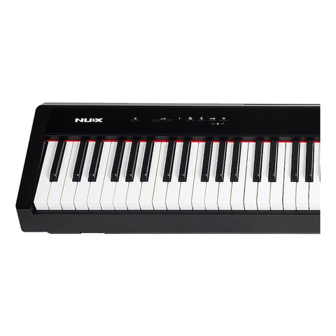 Piano Digital Nux Npk-10 88 Teclas Acción Martillo Negro Cuo