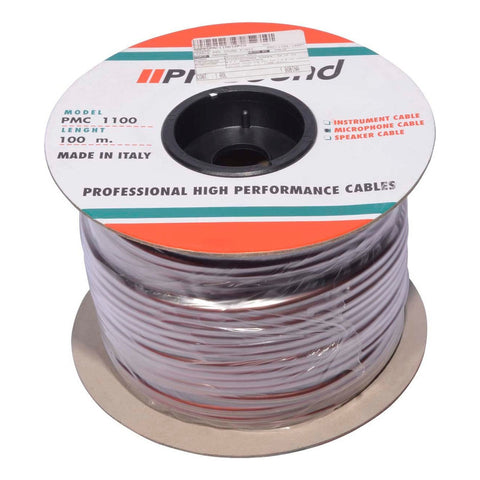 Cable P/microfono Prof 100mt Prosound Pmc-1100/100mt Lrd