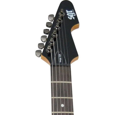 Guitarra Eléctrica Color Negro, Sgr By Schecter Avenger Diestro Metallic Black Palo De Rosa