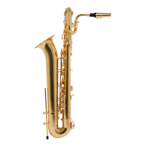 Saxofon Baritono Sib Grave Benjamin Adams Bs100 Con Estuche Dorado