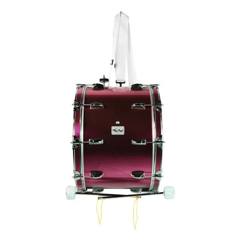 Tambora 22 X 14 Pulgadas New Beat Nbmd-2214c Baquetones Wrd Rojo