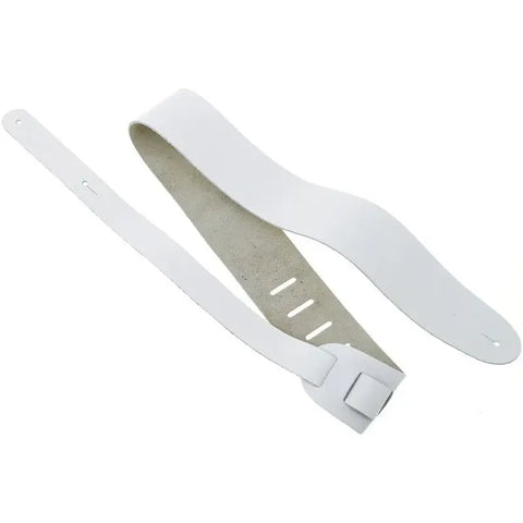 Tahalí Básica De Cuero Blanco P/guitarra Planet Wave 25bl02 Dorado