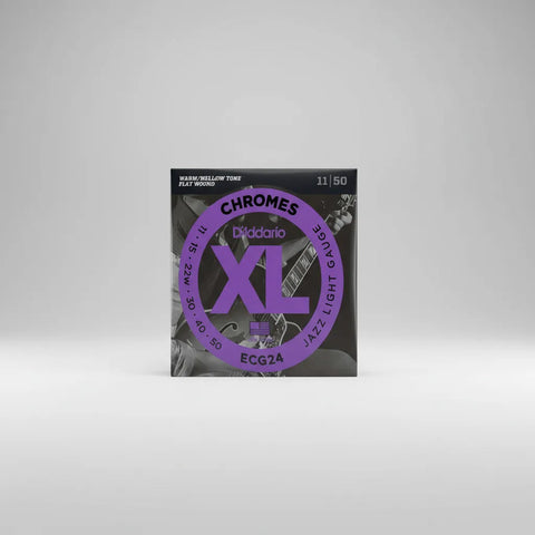Cuerda Guit Electrica D'addario 11-50 Entorchad Plano Ecg-24