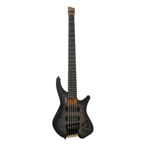 Bajo Eléctrico 5 Cuerdas Mod. Headless 5 Mars Grey Burst Sat Diestro Grey Burst Satin