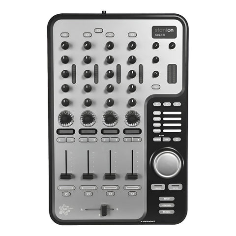 Controlador Para Software De Dj 4 Canales Stanton Scs1m Negro