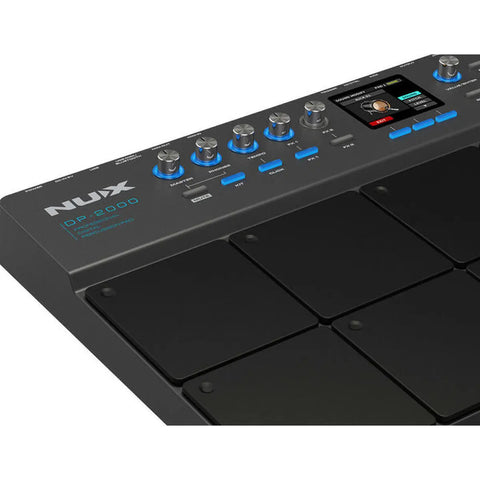 Batería Octapad Percusión Digital Nux Dp2000 Color Negro
