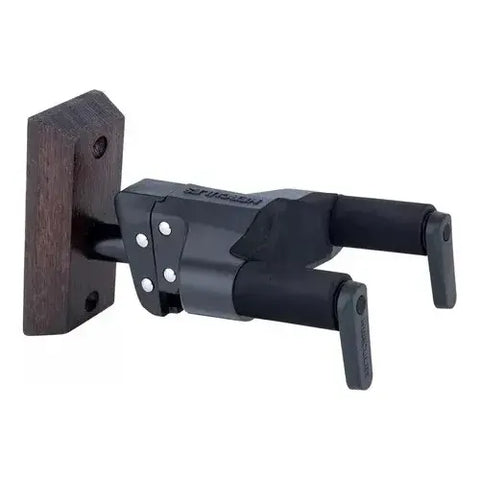 Soporte Muro Guitarra O Bajo Gsp38wbk Plus Hercules Color Negro