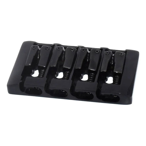 Puente Axlabs Negro Bass Bridge 4 Cuerdas Guitarra Eléctrica Zinc