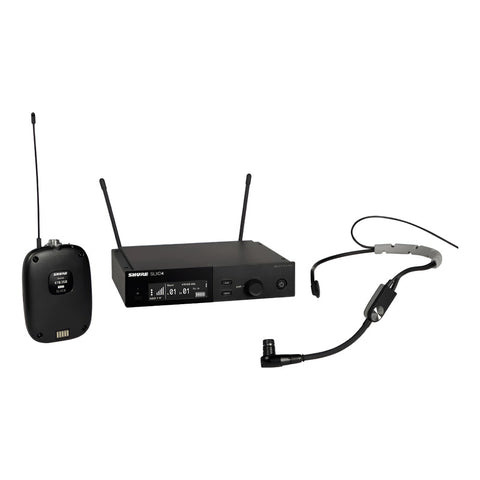 Sistema Inalámbrico Con Micrófono Diadema Shure Slxd14/sm35 Negro