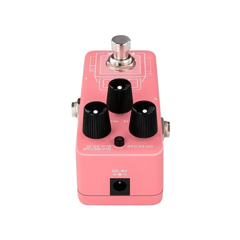 Pedal Nux Nss-4 Pulse Rosa Emulador Ir-loader Guitarra Bajo