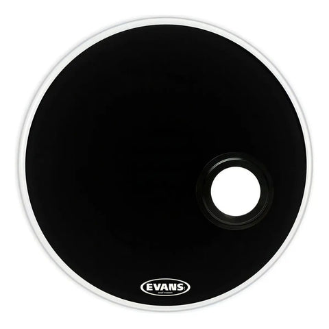 Evans Bd24remad Parche Resonante Bombo 24 PuLG Emad Black Negro