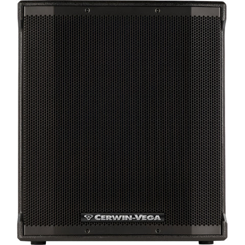 Subwoofer 15  Activo Amplificado Cerwin Vega Cve-18s-na Negro