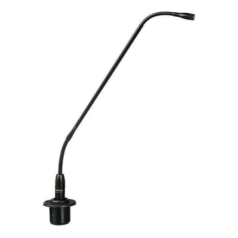 Shure Mx418d/s, Micrófono Cuello De Ganso Con Base De Mesa Color Negro