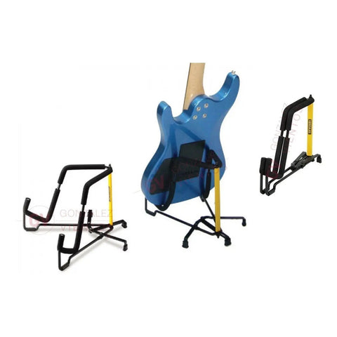 Base Soporte Stand Para Guitarra O Bajo Hercules Gs302b Negro